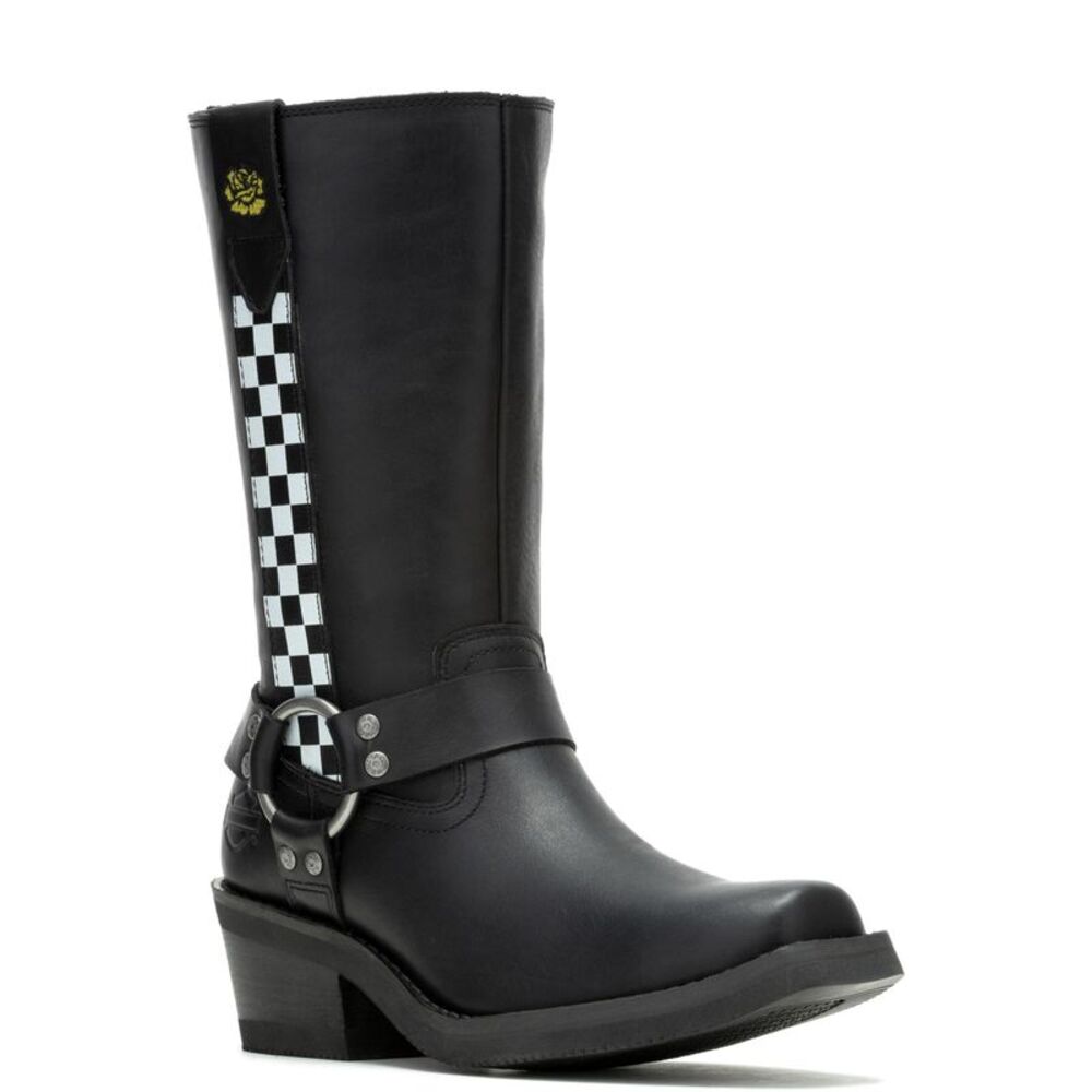 Harley-Davidson Womens Korsen Tall Black Boots (NWT) - Picture 3 of 7
